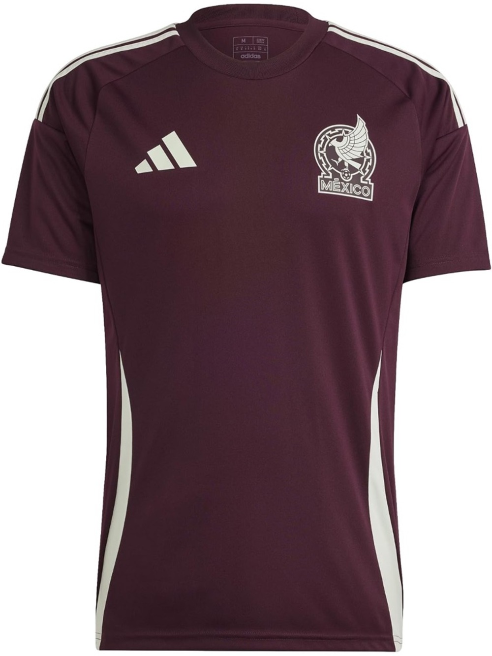 Adidas Mexico Soccer Jersey Dark Burgundy 2024 🇲🇽 SMALL-NWT✨
